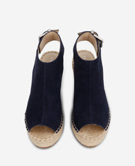 Kenneth Cole Olivia Espadrille Wedge Sandal | NAVY