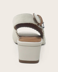 Kenneth Cole GENTLE SOULS - Samarra Suede Braided Detail Slingback Heel | STONE SUEDE