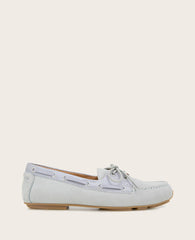 Kenneth Cole Marina Leather Boat Shoe – Ashley Blue | Gentle Souls by KC | ASHLEY BLUE LEATHER
