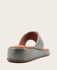 Kenneth Cole Shop Gentle Souls Daya Metallic Sandal | Kenneth Cole | PEWTER LEATHER