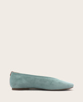 Kenneth Cole GENTLE SOULS - Willow Suede Ballet Flat | BLUE SUEDE