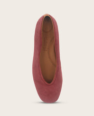 Kenneth Cole GENTLE SOULS - Willow Suede Ballet Flat | BURGUNDY SUEDE