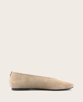Kenneth Cole GENTLE SOULS - Willow Suede Ballet Flat | MUSHROOM SUEDE
