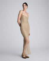 Kenneth Cole Shop Metallic Slip Maxi Dress Soft Amber | Kenneth Cole | SOFT AMBER
