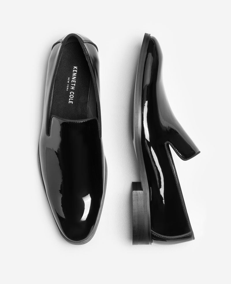 Kenneth Cole Harry Patent Venetian Loafer | BLACK PATENT
