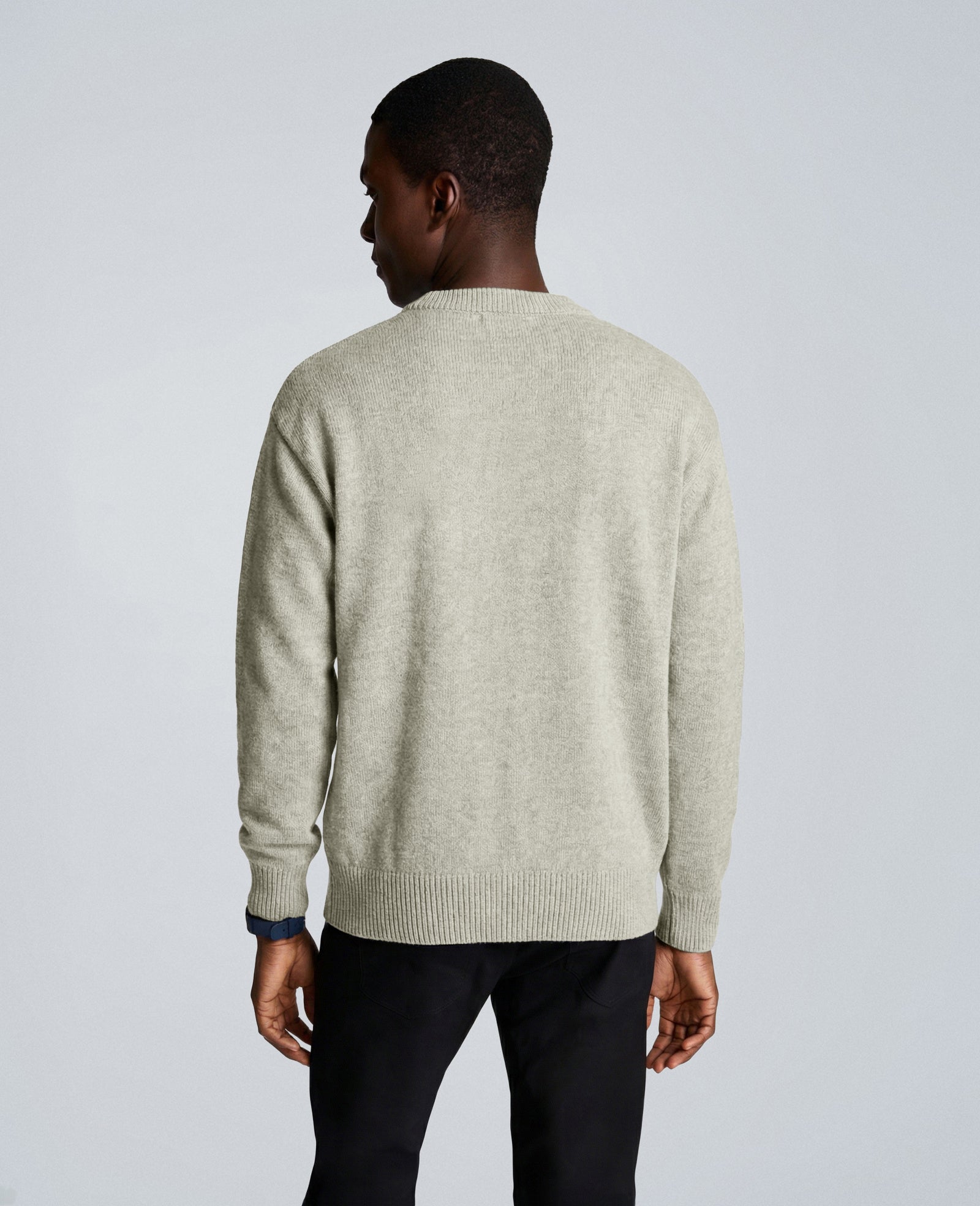 Kenneth Cole Shop Read Between The Lies Crewneck Sweater – Grey | KC | GREY