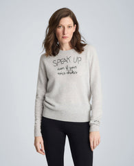 Kenneth Cole Speak Up Cashmere Crewneck Sweater, Grey | Kenneth Cole | GREY