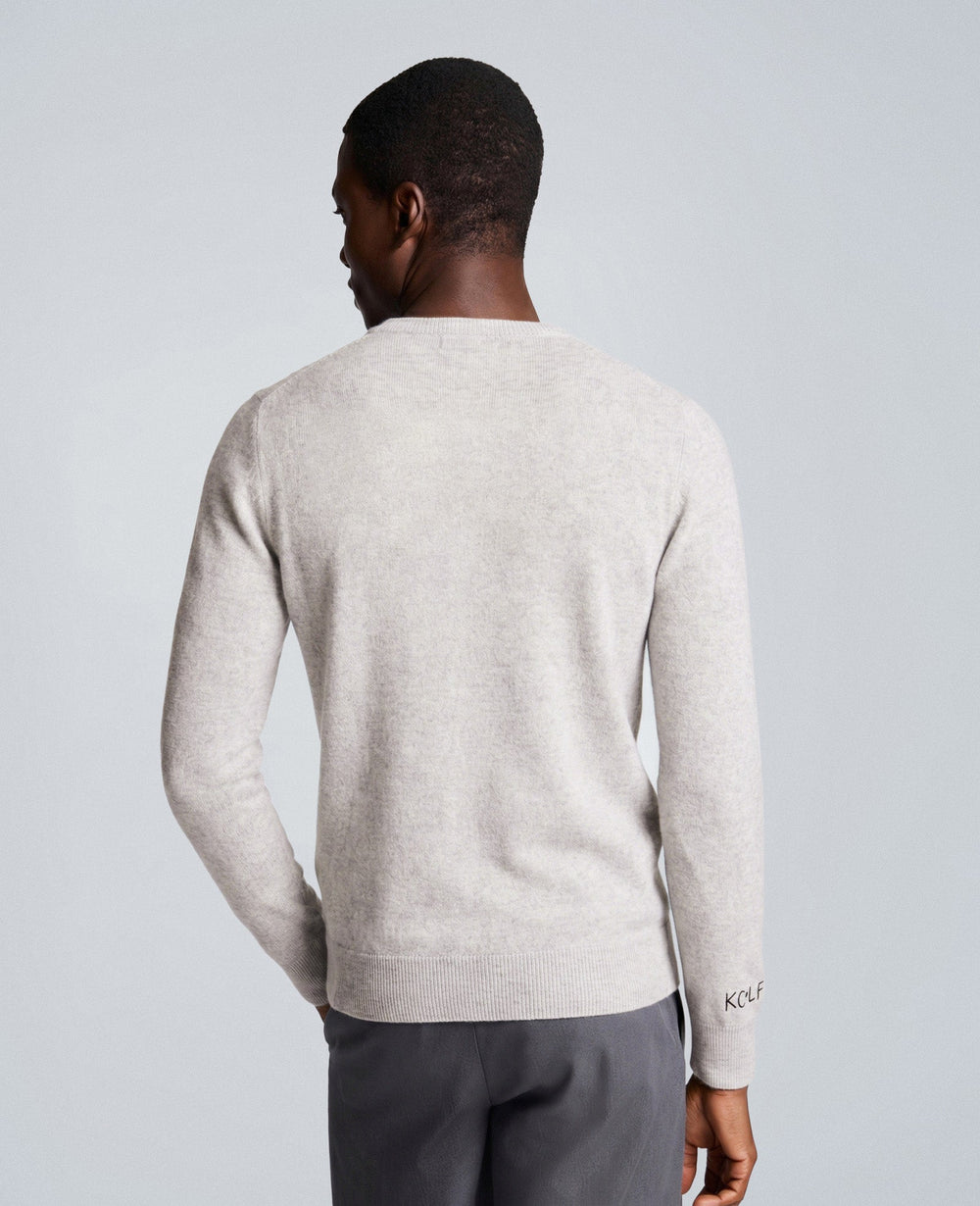 Kenneth Cole Speak Up Cashmere Crewneck Sweater, Grey | Kenneth Cole | GREY