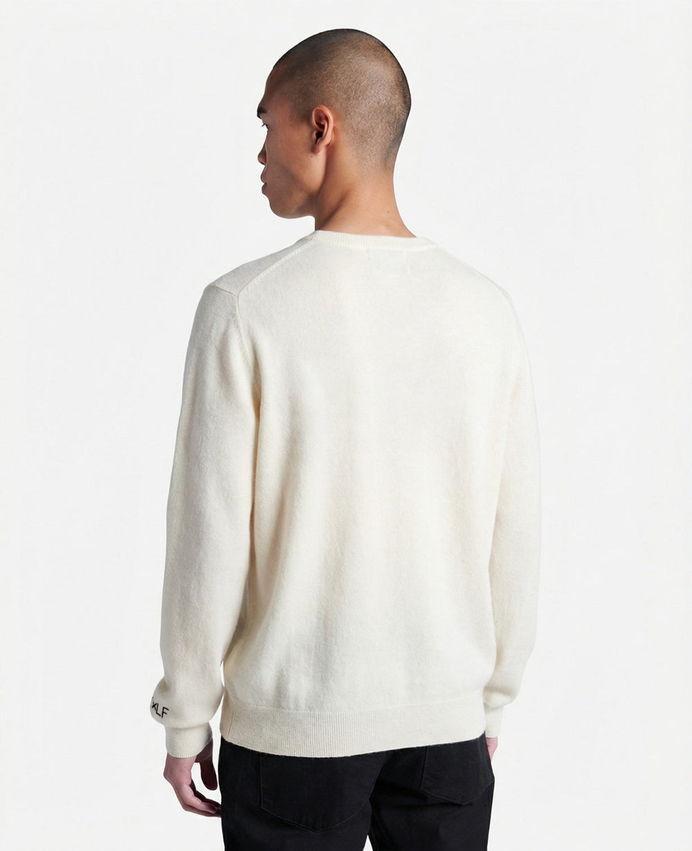 Kenneth Cole Unmute Yourself Cashmere Sweater, Cream | Kenneth Cole | CREAM