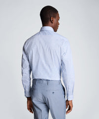 Kenneth Cole REACTION - Slim Fit Flex Stretch Dress Shirt | BLUE FLORAL