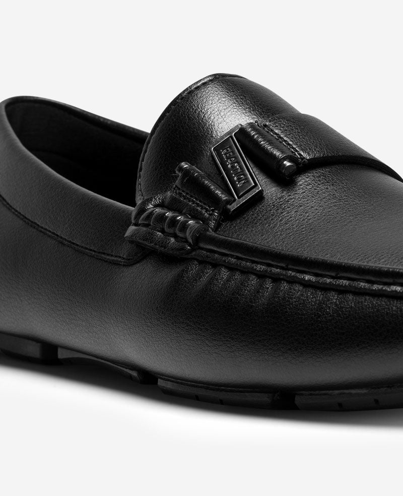 Kenneth Cole REACTION - Stan Band Driving Loafers for Men, Black | KC | BLACK