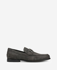 Kenneth Cole REACTION Estate Belt Loafer – Charcoal Men | Kenneth Cole | CHARCOLE FAUX SUEDE