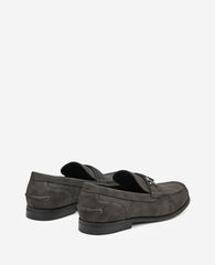Kenneth Cole REACTION Estate Belt Loafer – Charcoal Men | Kenneth Cole | CHARCOLE FAUX SUEDE