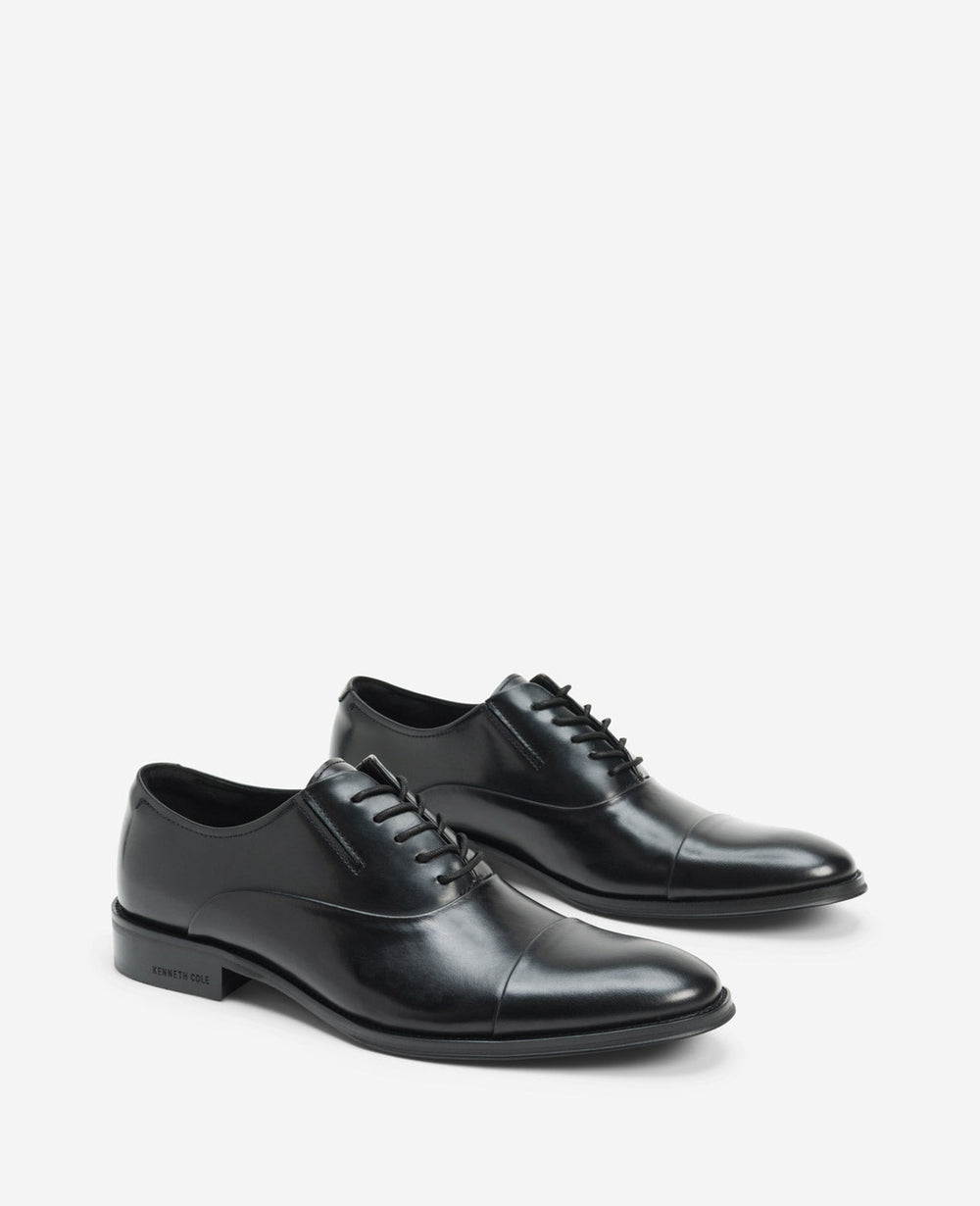 Kenneth Cole Shop Tully Cap Toe Oxford Shoes – Black | Kenneth Cole | BLACK
