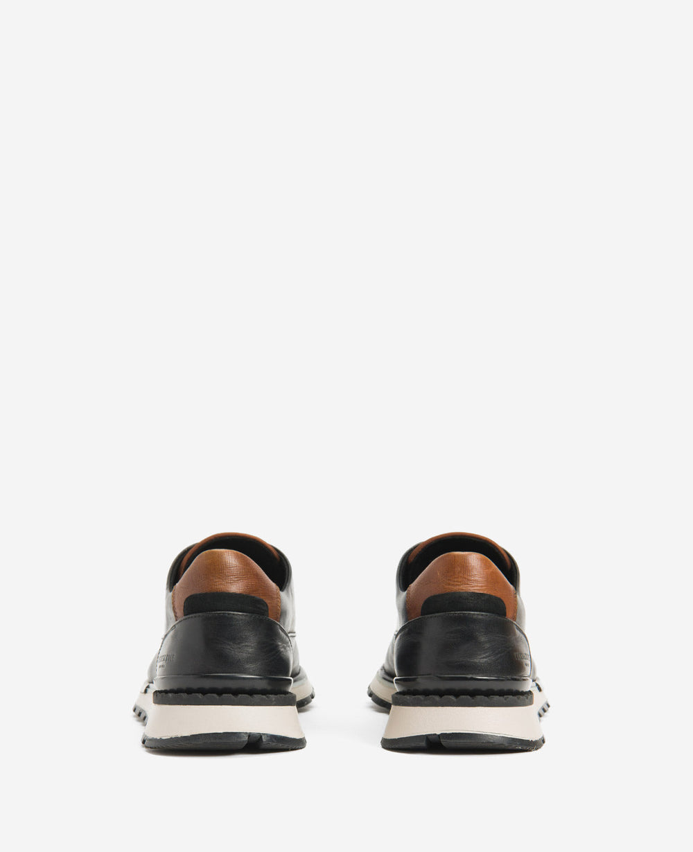 Kenneth Cole Shop Kev Black Leather Dress Shoe – Techni-Cole Comfort | BLACK/GREY