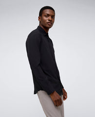 Kenneth Cole Black Slim Fit Shirt – Water-Resistant & Stretch | KC | BLACK