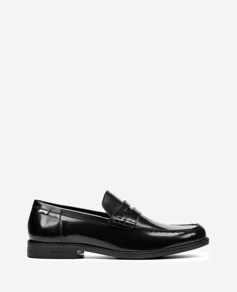 Kenneth Cole Paco Penny Loafer – Black Patent Leather | Kenneth Cole | BLACK LEATHER