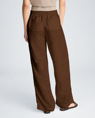 Kenneth Cole Pull On Wide Leg Pant | BRUNETTE