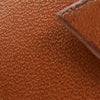 Kenneth Cole Lotus Woven Leather T-Strap Wood Platform Sandal | LUGGAGE LEATHER
