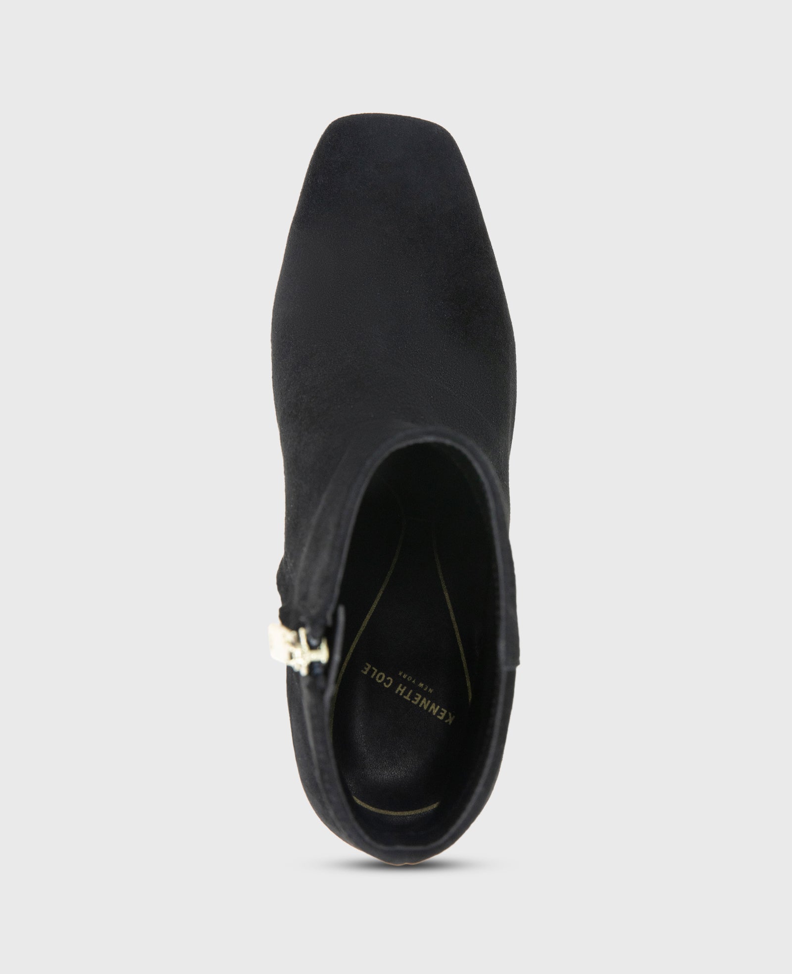 Kenneth Cole Shop Grizelda Black Suede Heel Boot | Kenneth Cole | BLACK SUEDE