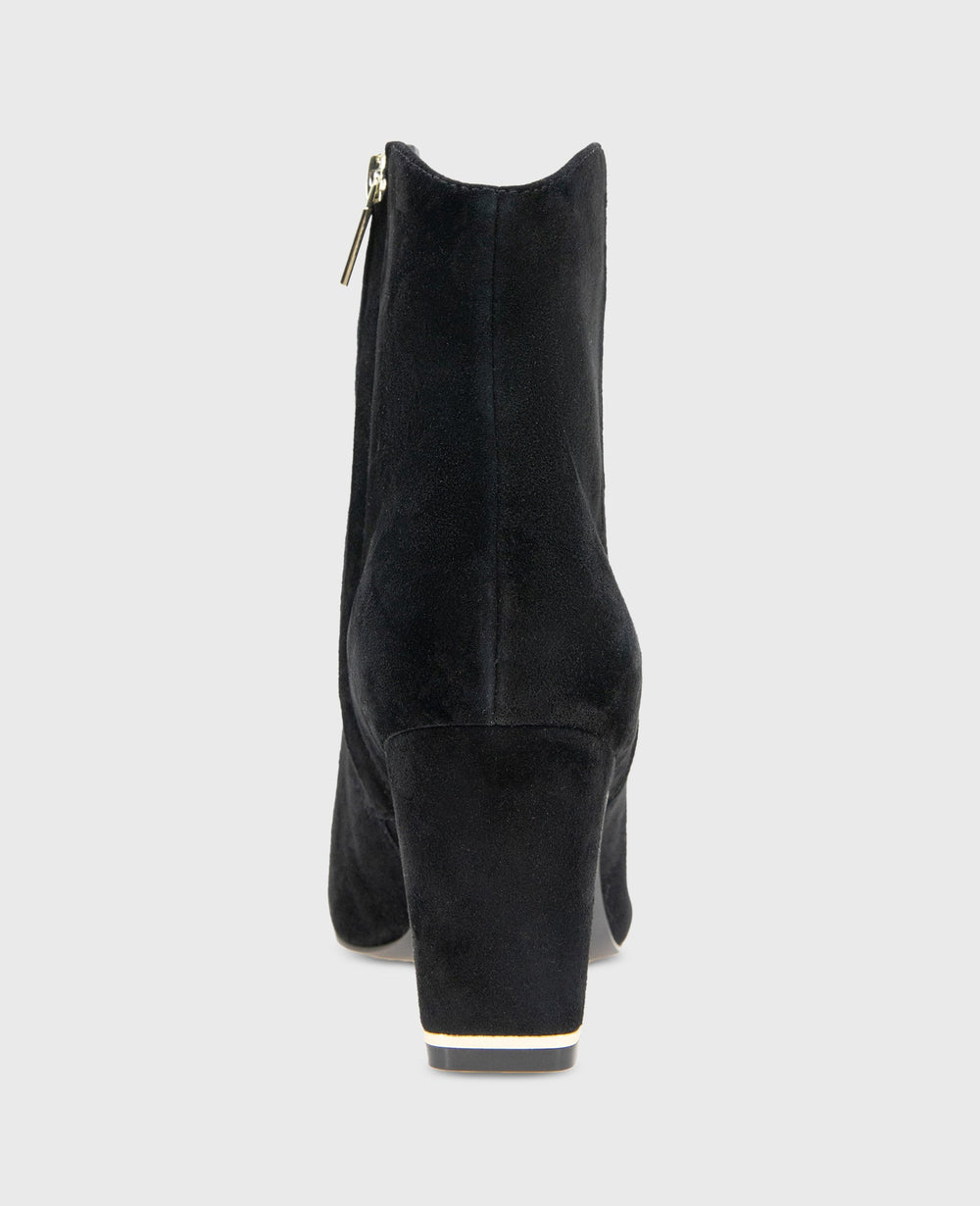 Kenneth Cole Shop Grizelda Black Suede Heel Boot | Kenneth Cole | BLACK SUEDE