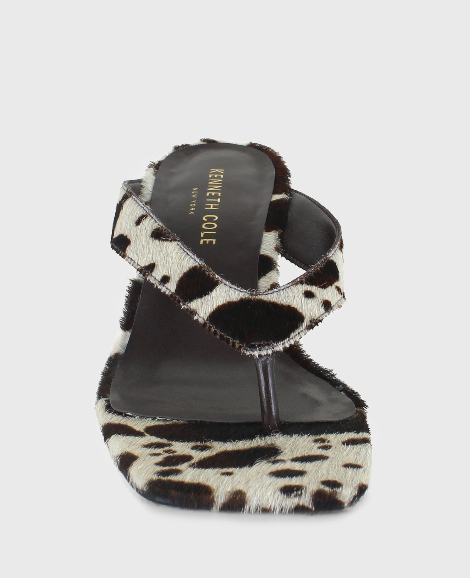 Kenneth Cole Shop Susannah Brown Calf Hair Wedge Sandal | Kenneth Cole | BROWN MULTI HAIRCALF