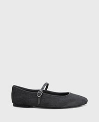 Kenneth Cole Shop Jasper Charcoal Calf Hair Ballet Flat | Kenneth Cole | CHARCOLE CALF HAIR