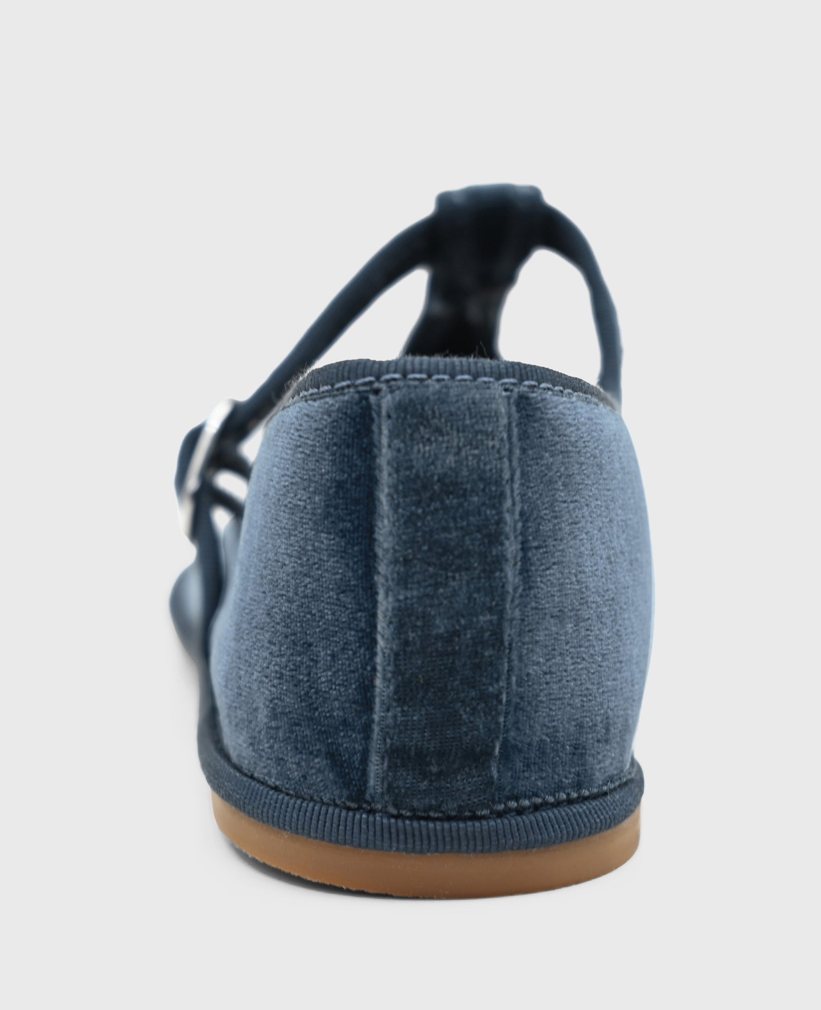 Kenneth Cole Verona Blue Velvet T-Strap Mary Jane Flat | Kenneth Cole | BLUE VELVET