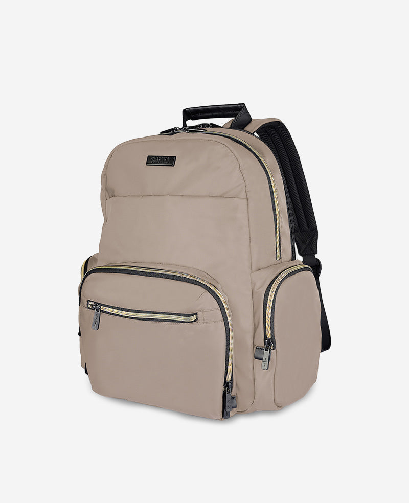 Kenneth Cole Shop Sophie 15.6" Nylon Computer Backpack, Taupe| Kenneth Cole | TAUPE