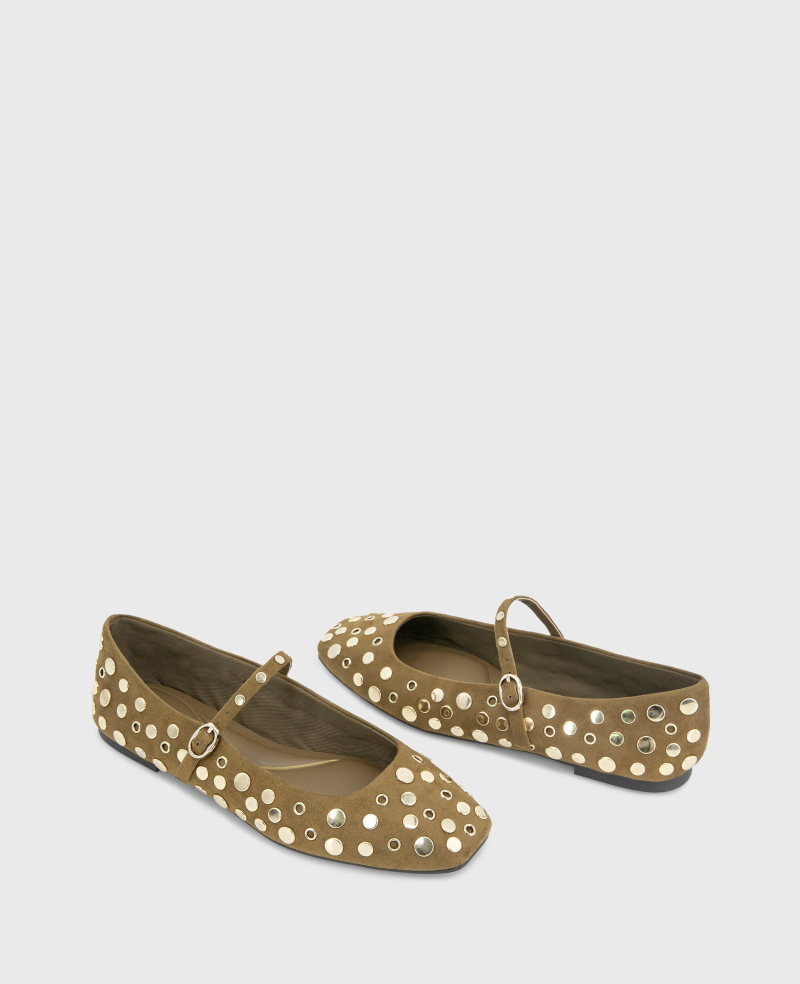 Kenneth Cole Shop Jasper Loden Suede Stud Ballet Flat | Kenneth Cole | LODEN