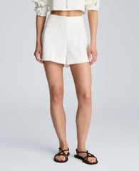 Kenneth Cole Pull On Short | PURE WHITE