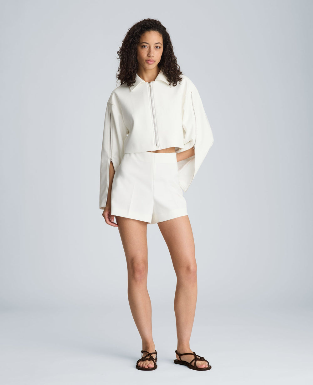 Kenneth Cole Pull On Short | PURE WHITE