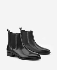 Kenneth Cole Raymond Leather Chelsea Boot for Men, Black | Kenneth Cole | BLACK LEATHER
