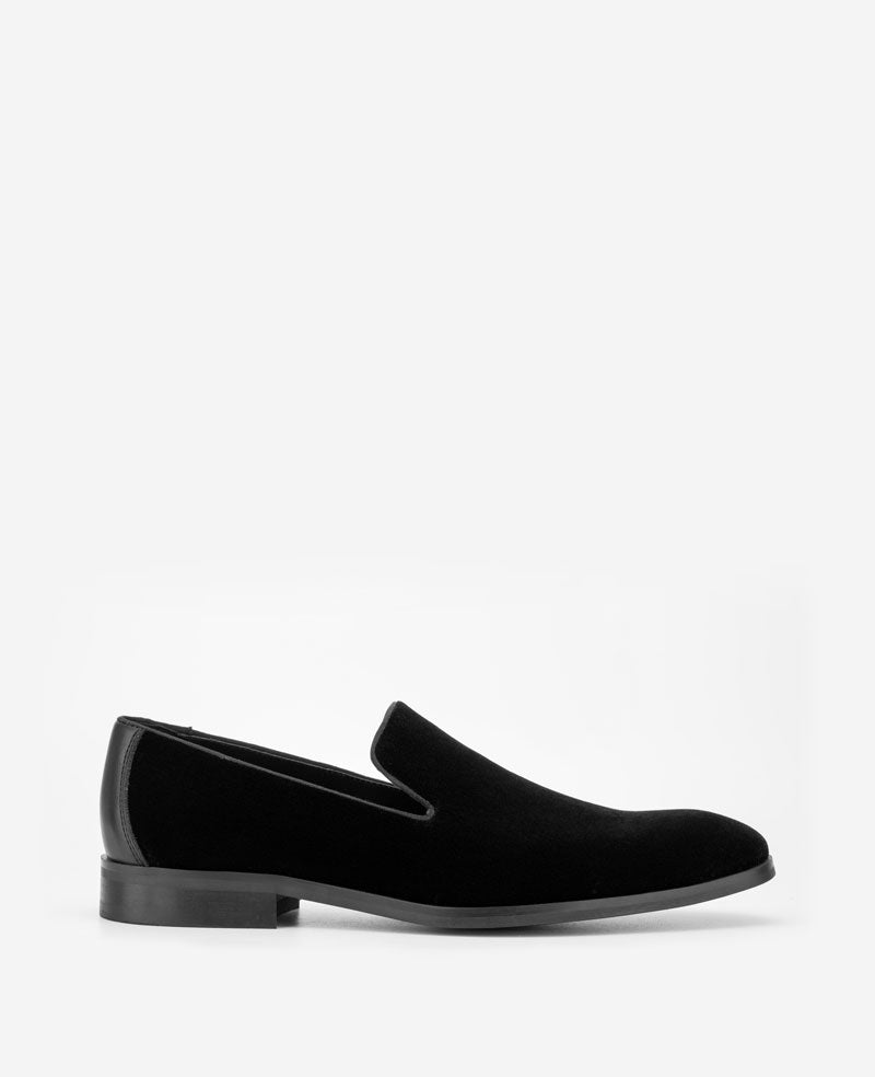 Kenneth Cole Harry2 Velvet Venetian Loafer | BLACK VELVET