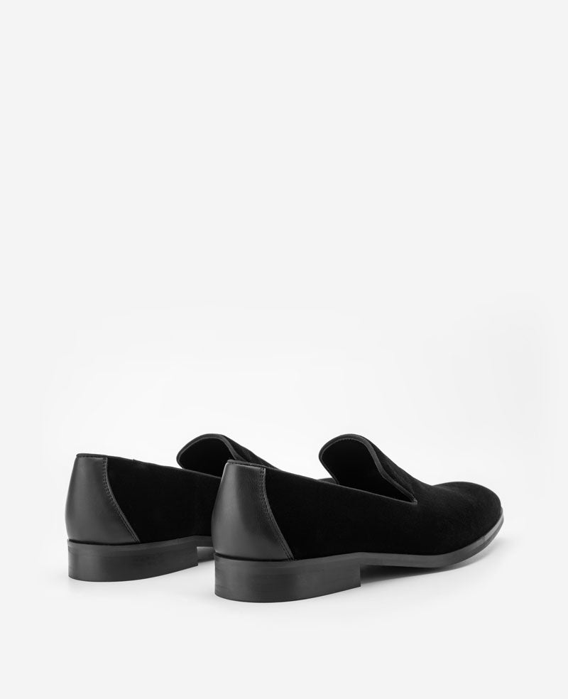 Kenneth Cole Harry2 Velvet Venetian Loafer | BLACK VELVET