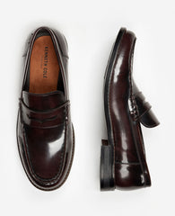 Kenneth Cole Paco Penny Loafer – Burgundy Patent Leather | Kenneth Cole | BURGUNDY LEATHER