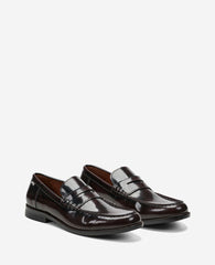 Kenneth Cole Paco Penny Loafer – Burgundy Patent Leather | Kenneth Cole | BURGUNDY LEATHER