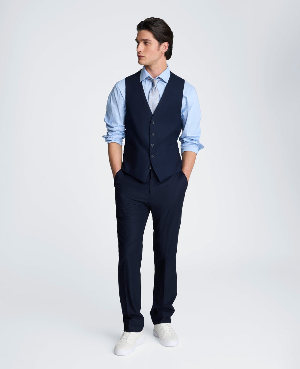 Kenneth Cole Stretch Suit Separate Pant | NAVY