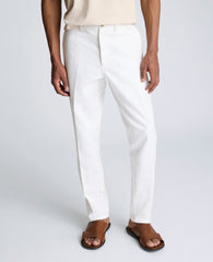 Kenneth Cole Shop Men’s White Linen Slim Fit Chino Pants – Kenneth Cole | WHITE