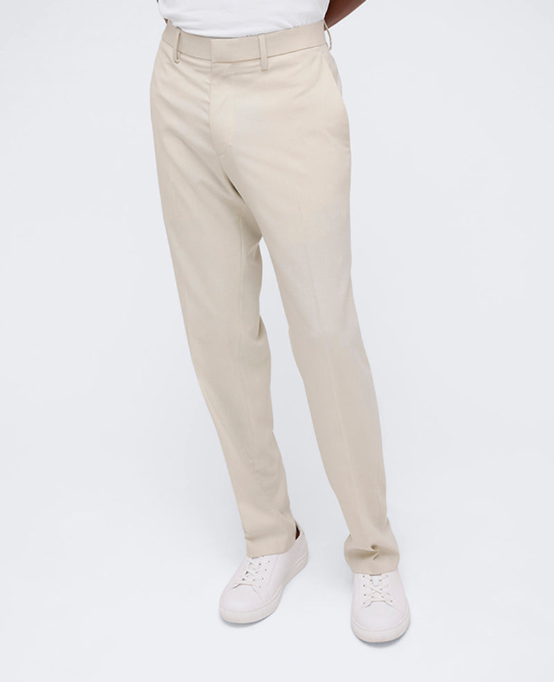 Kenneth Cole Shop Slim-Fit Stretch Twill Dress Pant – Natural | Kenneth Cole | NATURAL