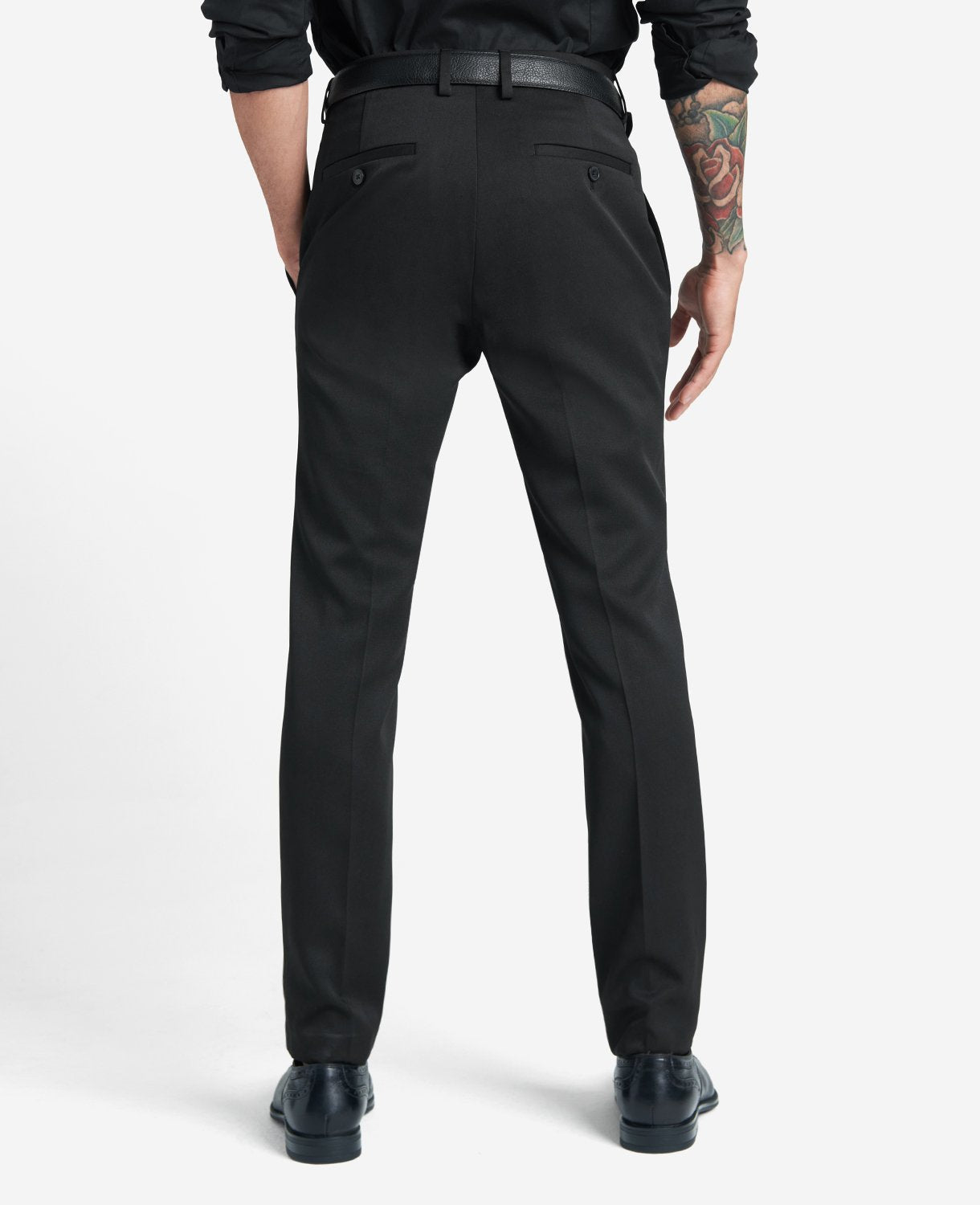 Kenneth Cole Shop Slim-Fit Stretch Dress Pant – Black | Kenneth Cole | BLACK