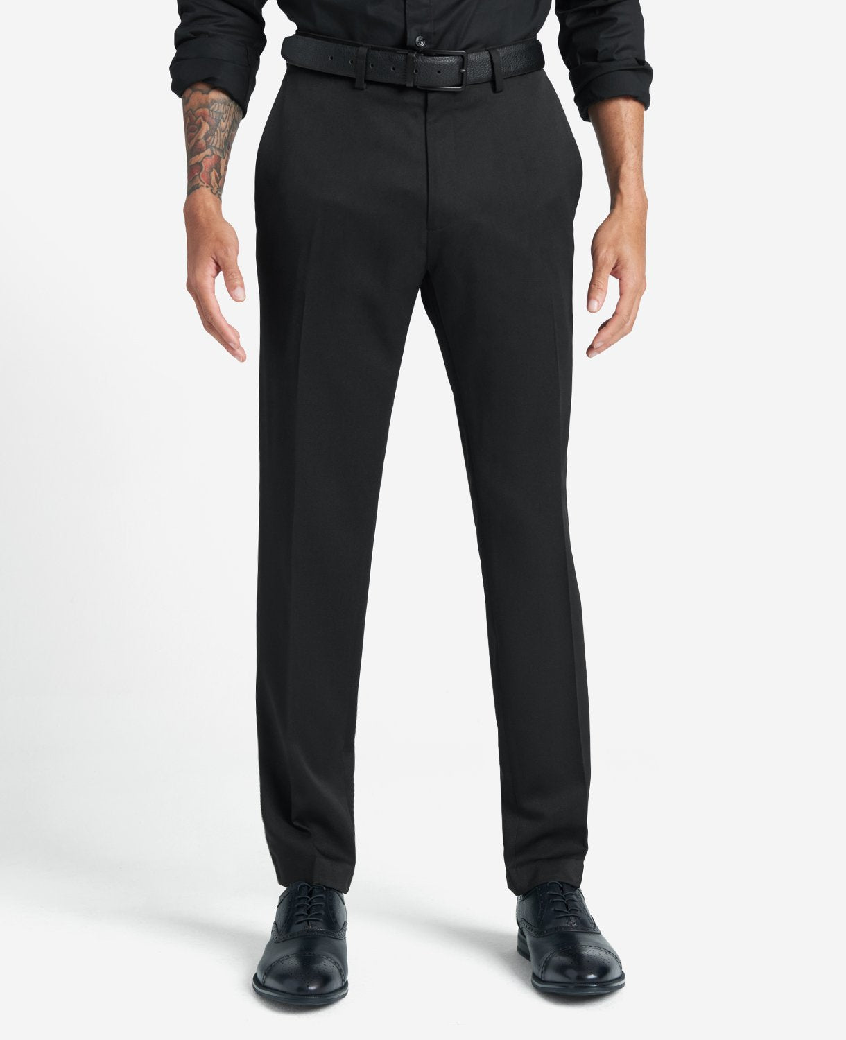 Kenneth Cole Shop Slim-Fit Stretch Dress Pant – Black | Kenneth Cole | BLACK