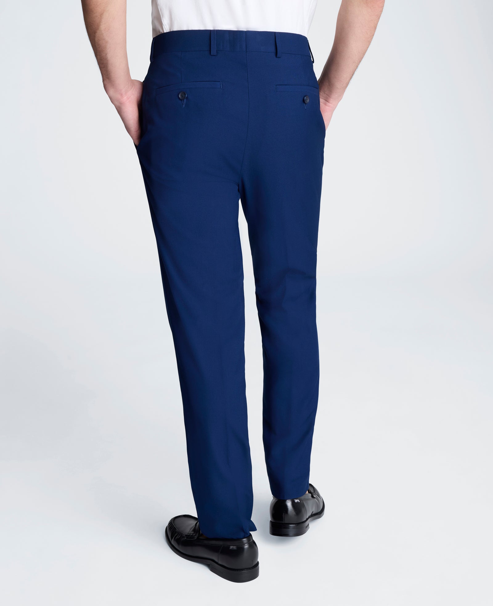 Kenneth Cole Stretch Suit Separate Pant | BLUE