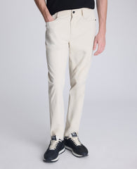 Kenneth Cole Buy Men's Slim Tapered Flex 5-Pocket Pant – Offwhite | KC | OFFWHITE