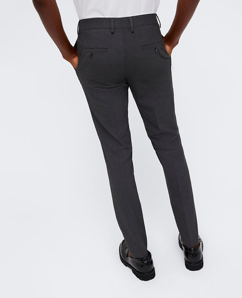 Kenneth Cole Skinny-Fit Stretch Performance Pant – Charcoal | Kenneth Cole | CHARCOAL HTR