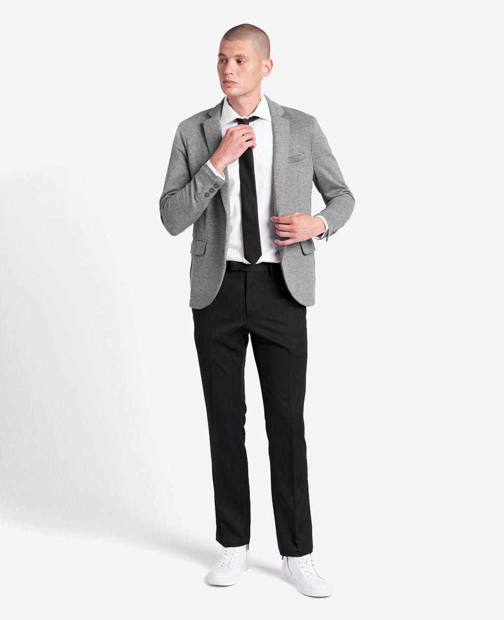 Kenneth Cole Shop Urban Heather Slim-Fit Dress Pant, Black | Kenneth Cole | BLACK