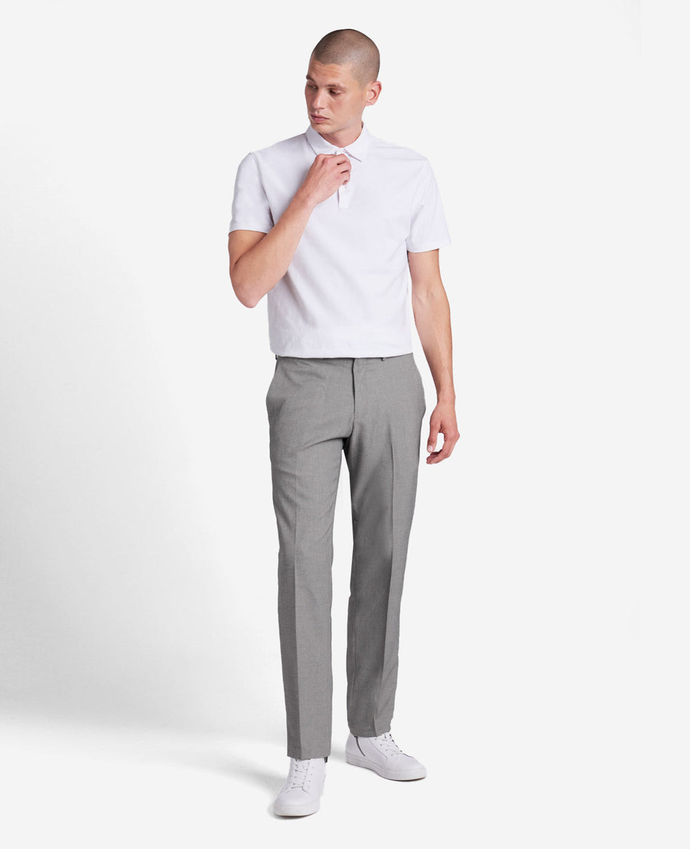 Kenneth Cole Shop Men's Stretch Modern-Fit Dress Pant, Oatmeal | KC | OATMEAL