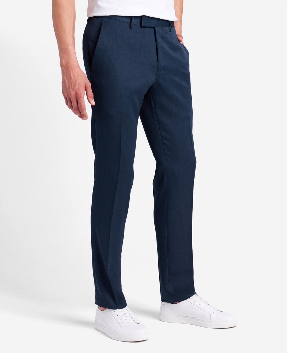 Kenneth Cole Shop Urban Heather Slim-Fit Dress Pant – Blue | Kenneth Cole | BLUE