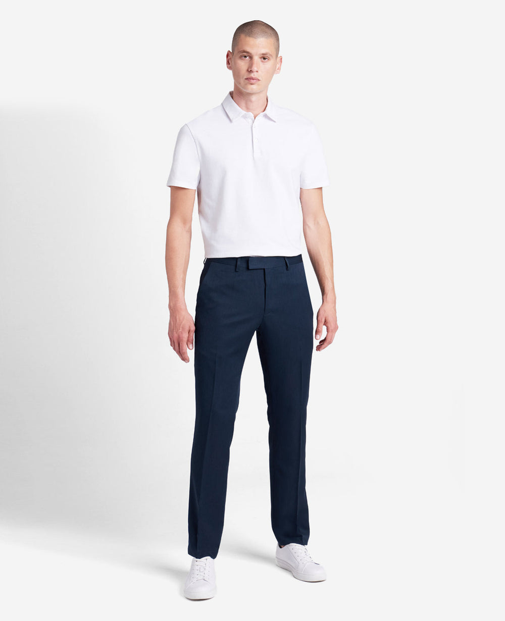 Kenneth Cole Shop Urban Heather Slim-Fit Dress Pant – Blue | Kenneth Cole | BLUE
