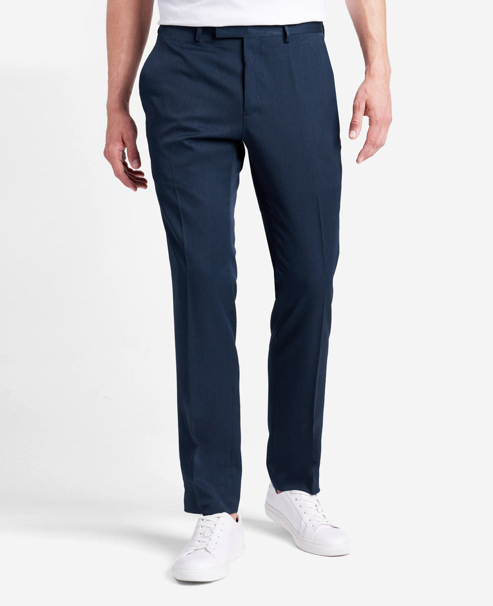 Kenneth Cole Shop Urban Heather Slim-Fit Dress Pant – Blue | Kenneth Cole | BLUE